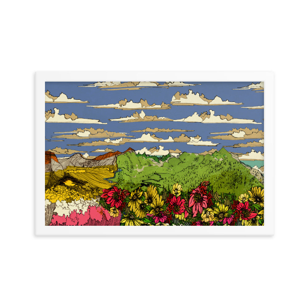 Canyon Framed poster
