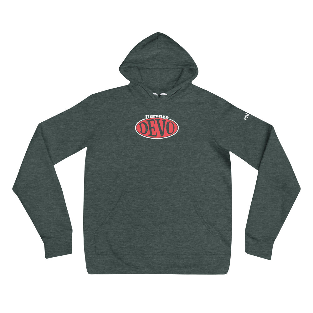 Devo Logo Unisex Pullover Fleece Hoodie