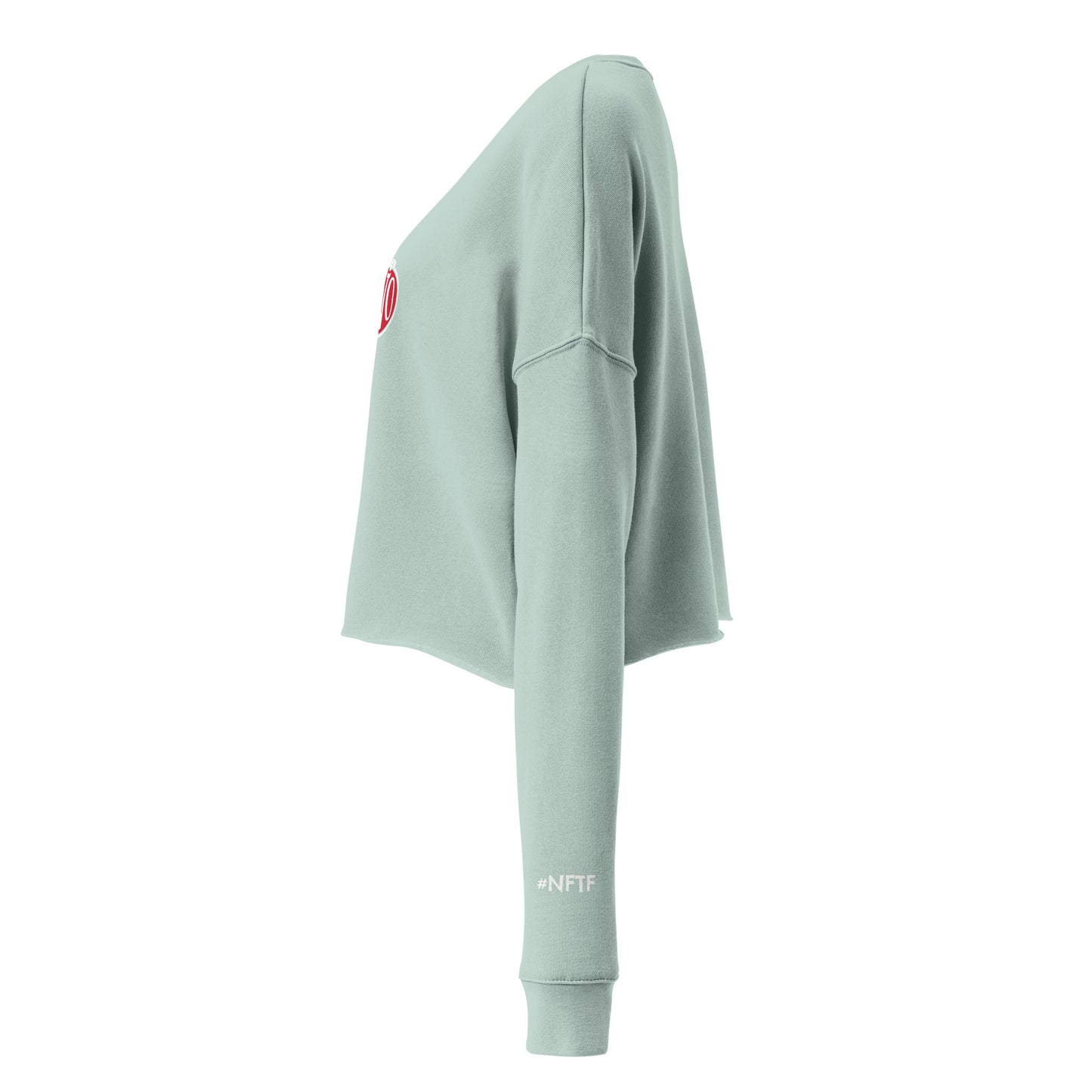 Devo Logo Crop Sweatshirt