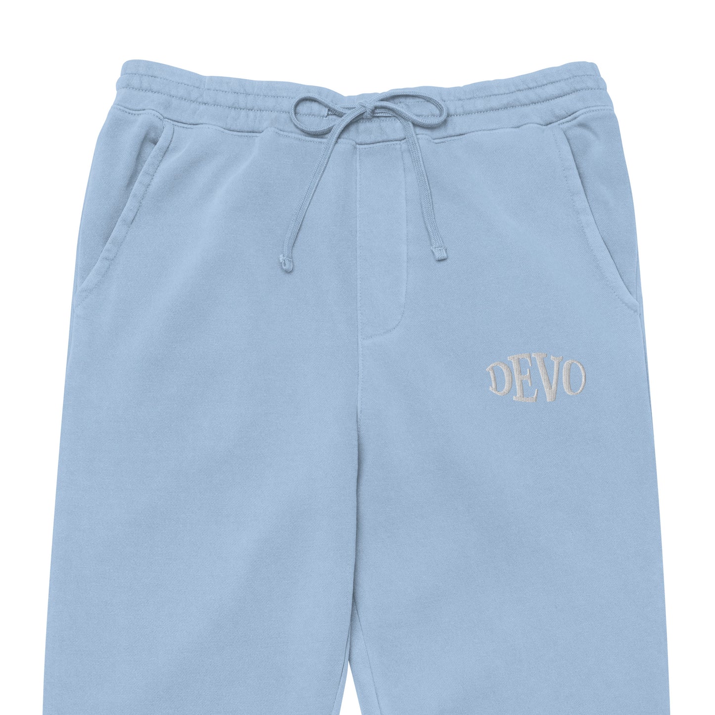 Devo Embroidered Unisex Premium pigment-dyed sweatpants