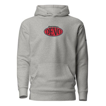 Devo Logo Premium Heavyweight Cotton Unisex Hoodie